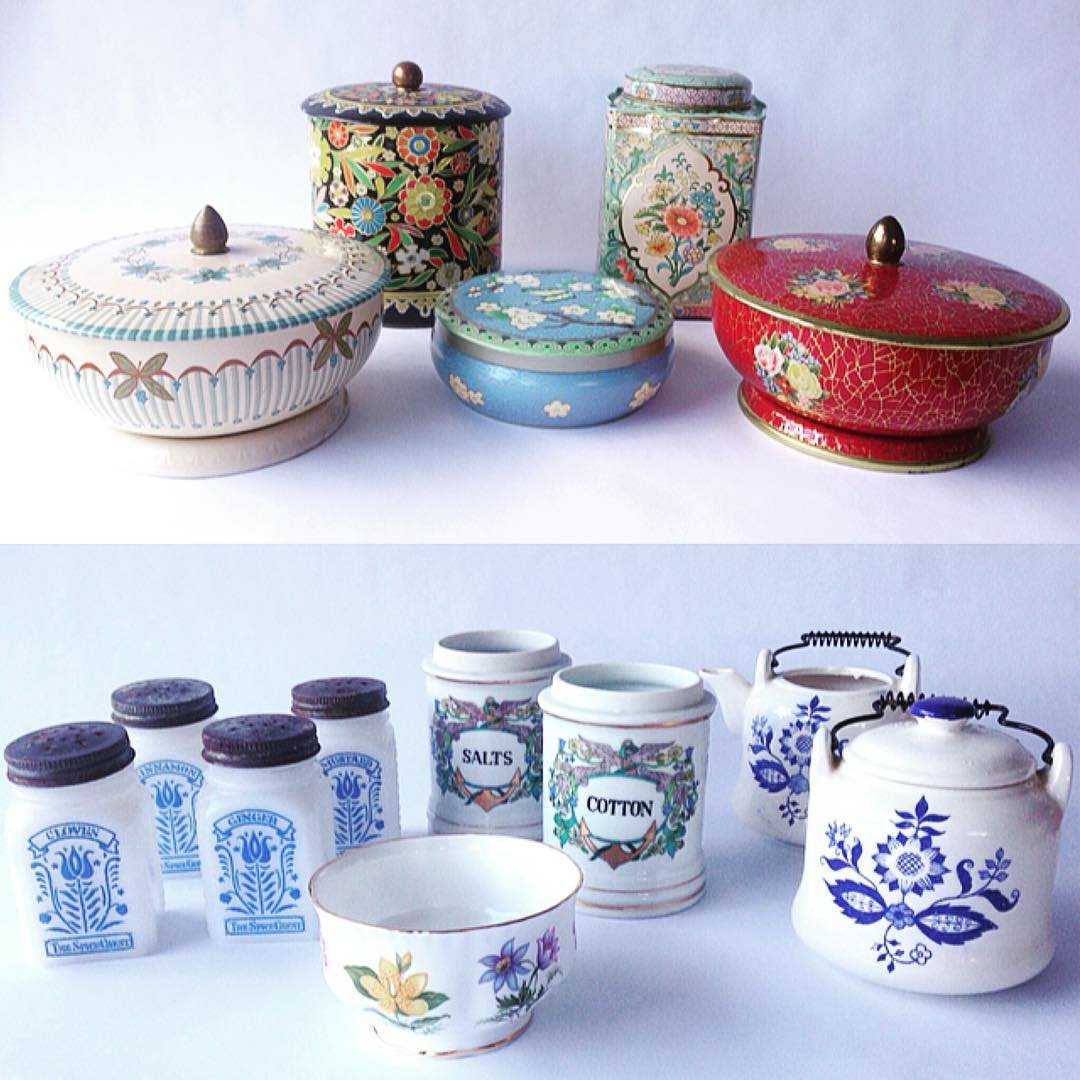 Vintage Jars + Tins