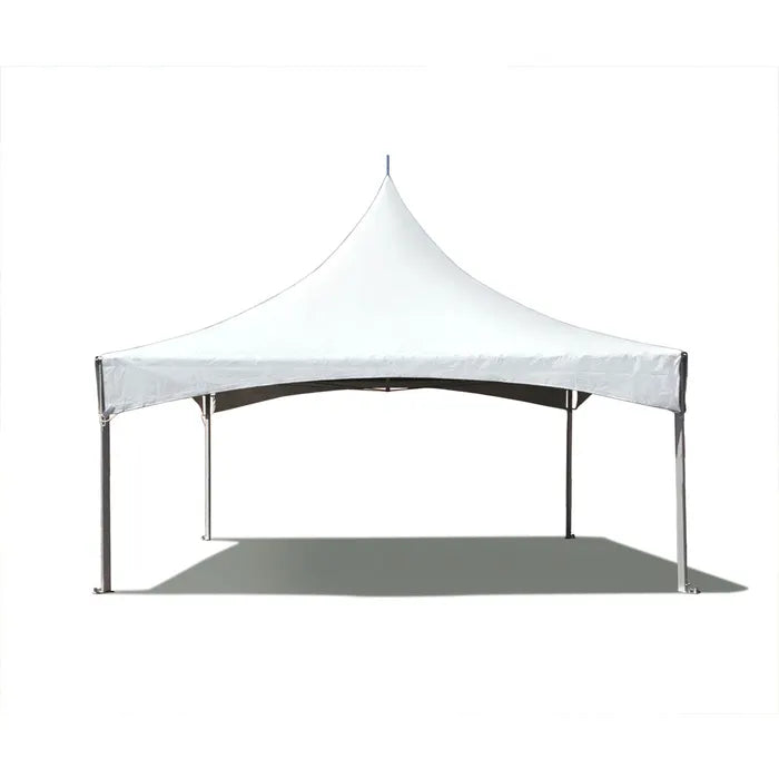 15x15 High Peak Tent – White