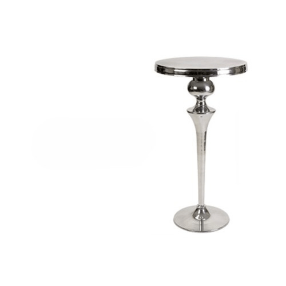 Lux Hi-Boy Table - Silver