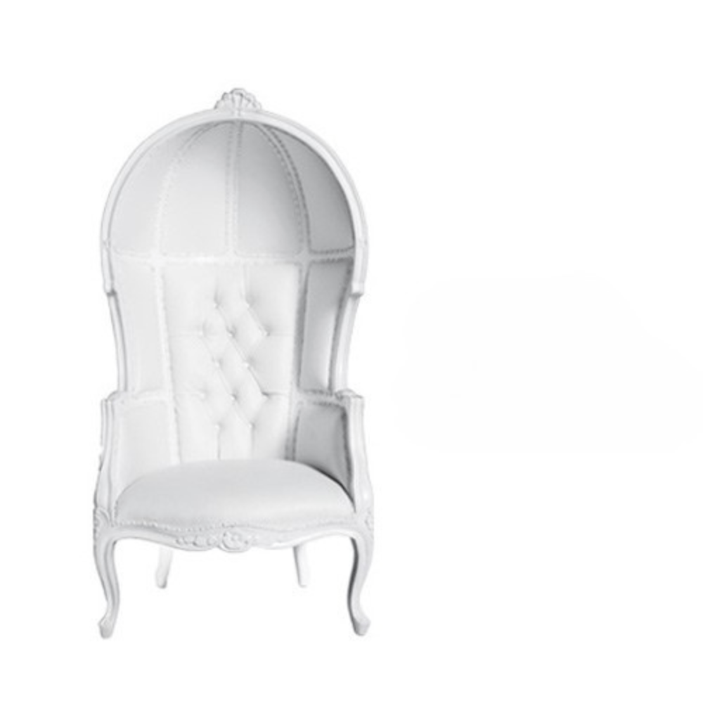 European Throne - White