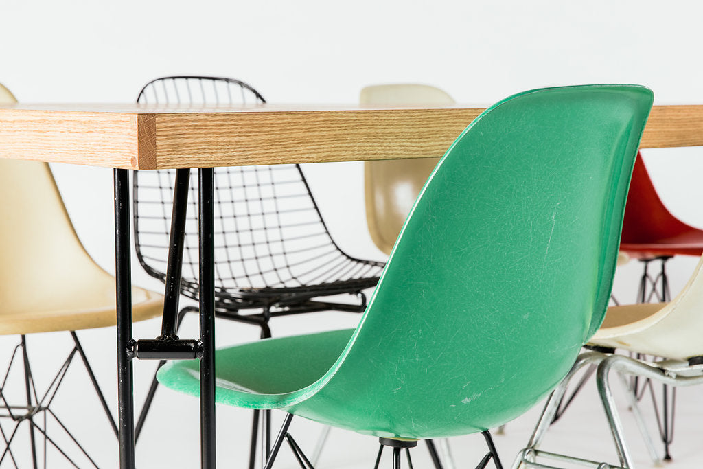 Dining Table with Eames Variation Chairs