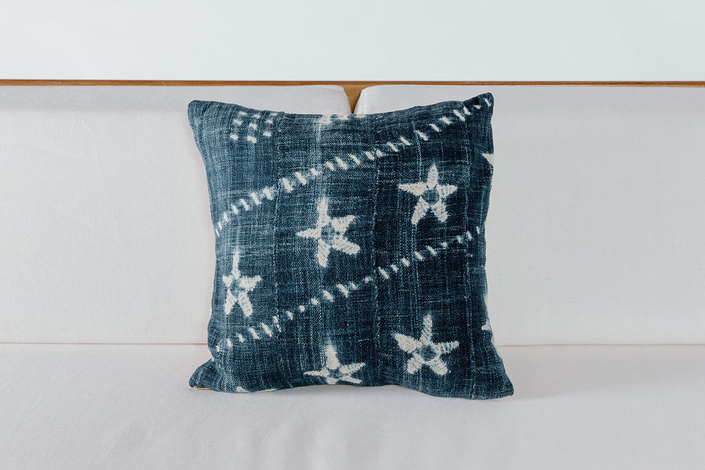 Starfish Shibori Pillow