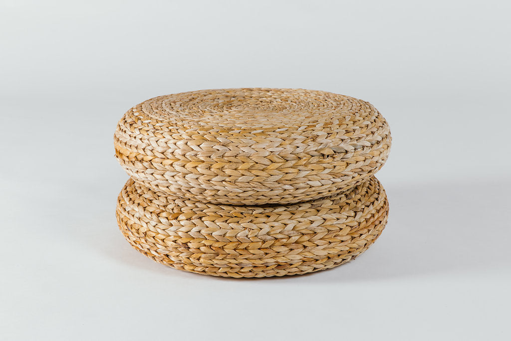 Rattan Pouf