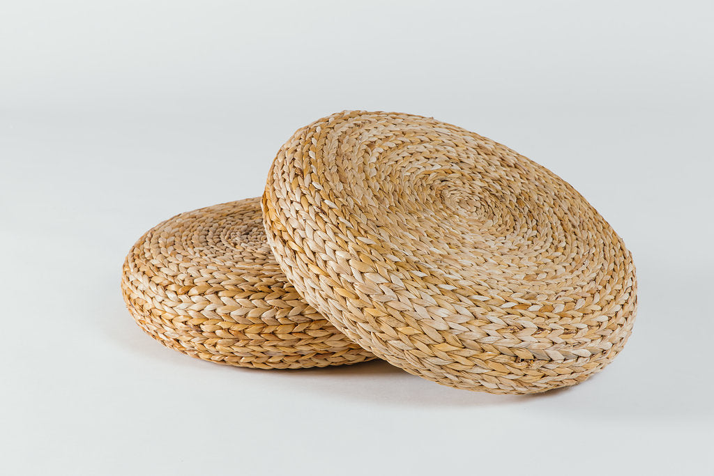 Rattan Pouf