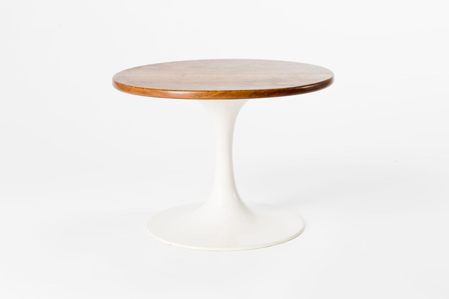 Tulip Walnut Side Table