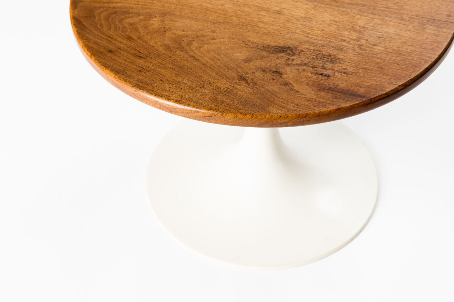 Tulip Walnut Side Table