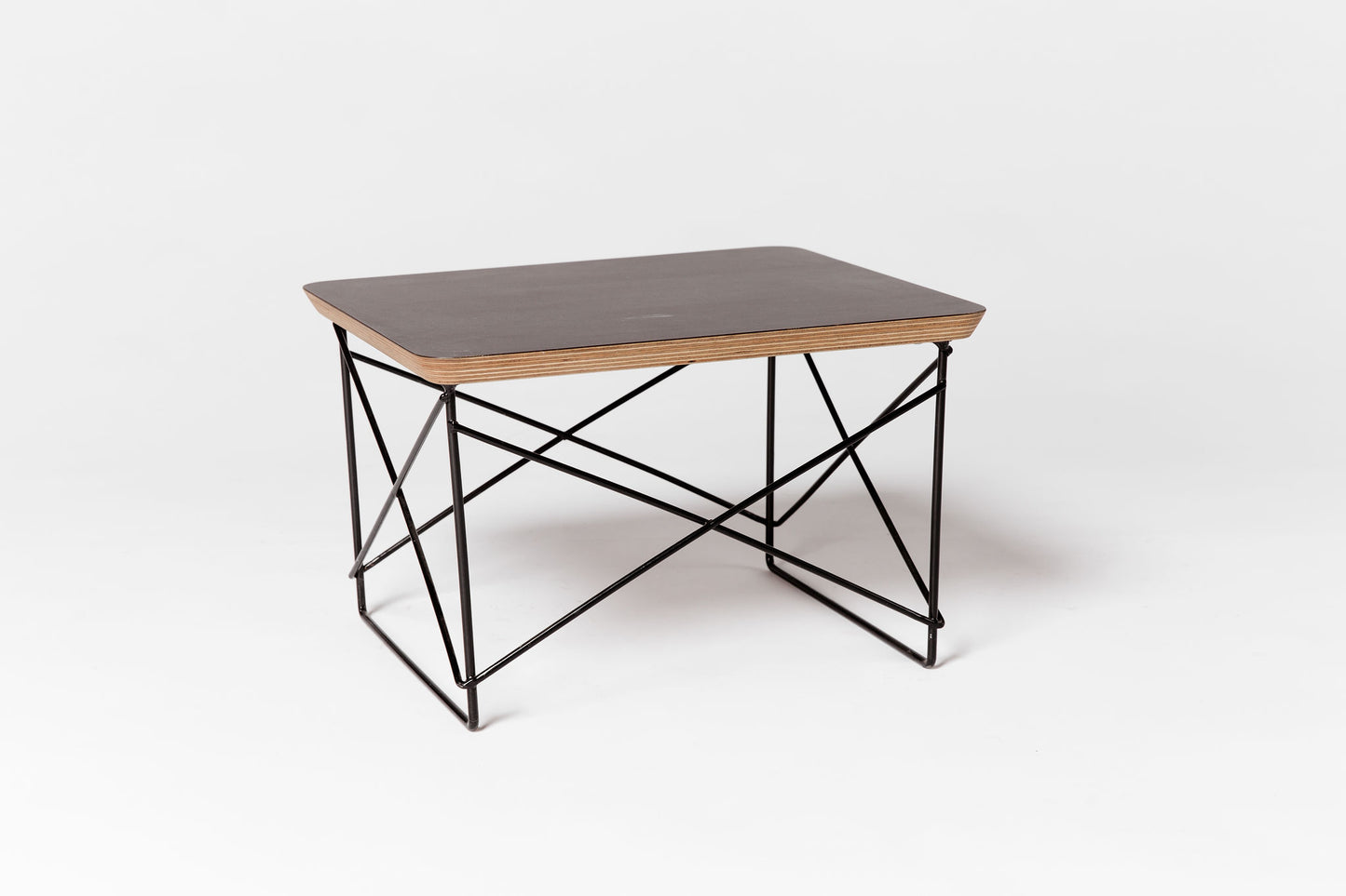 Black Geo Side Table