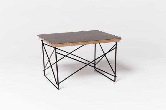 Black Geo Side Table