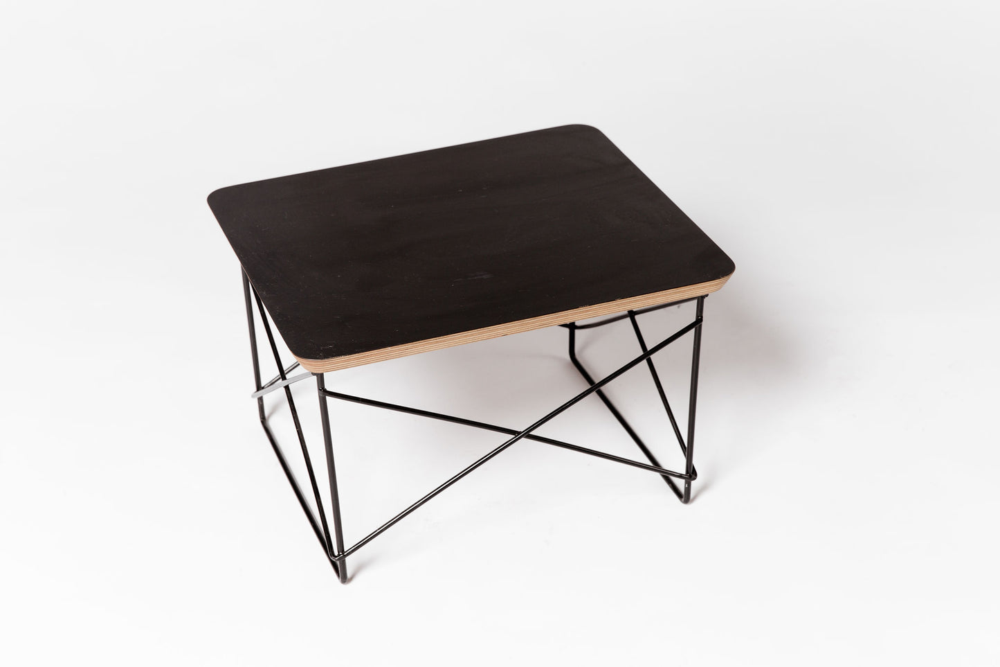 Black Geo Side Table