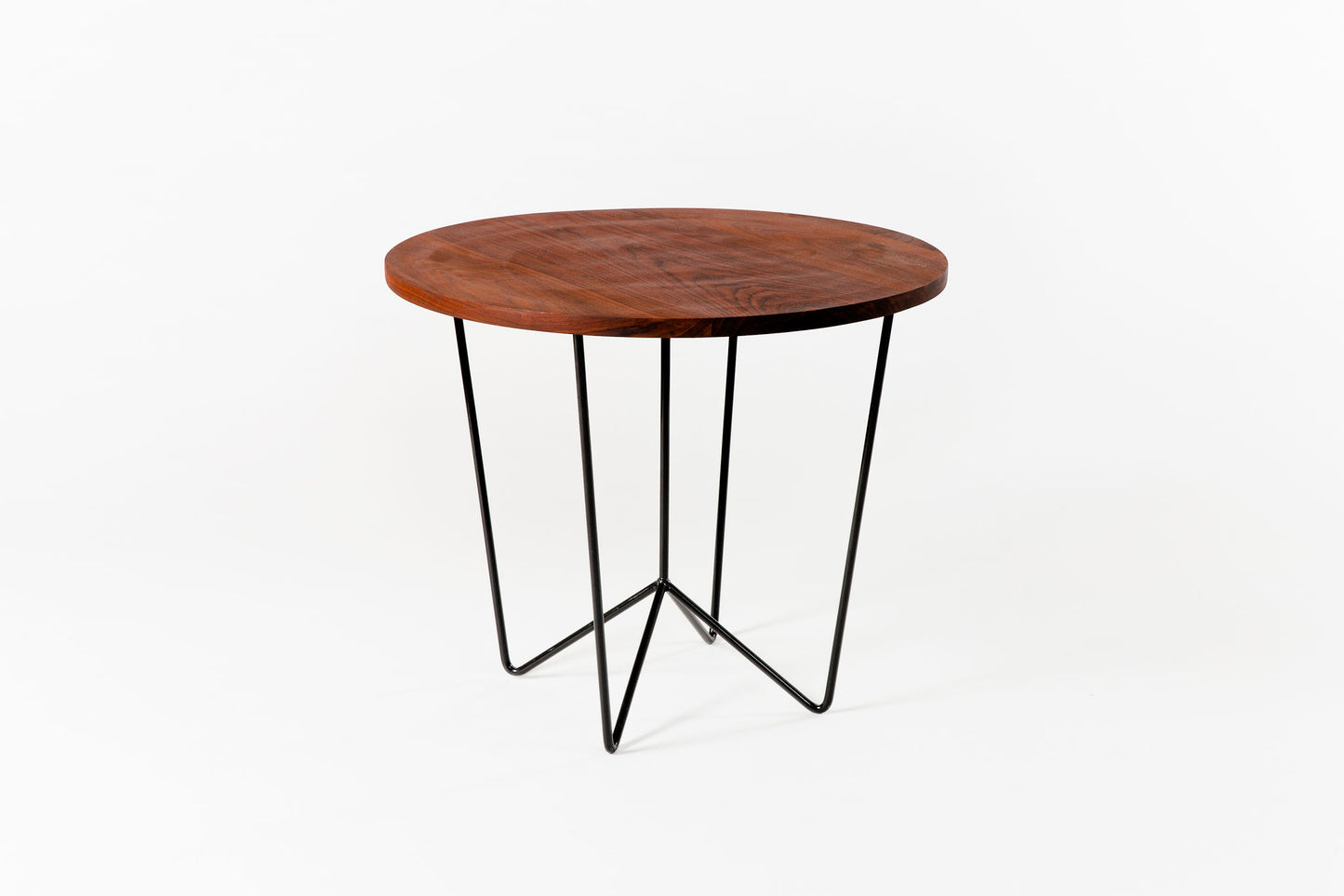 Walnut Black Cafe Set