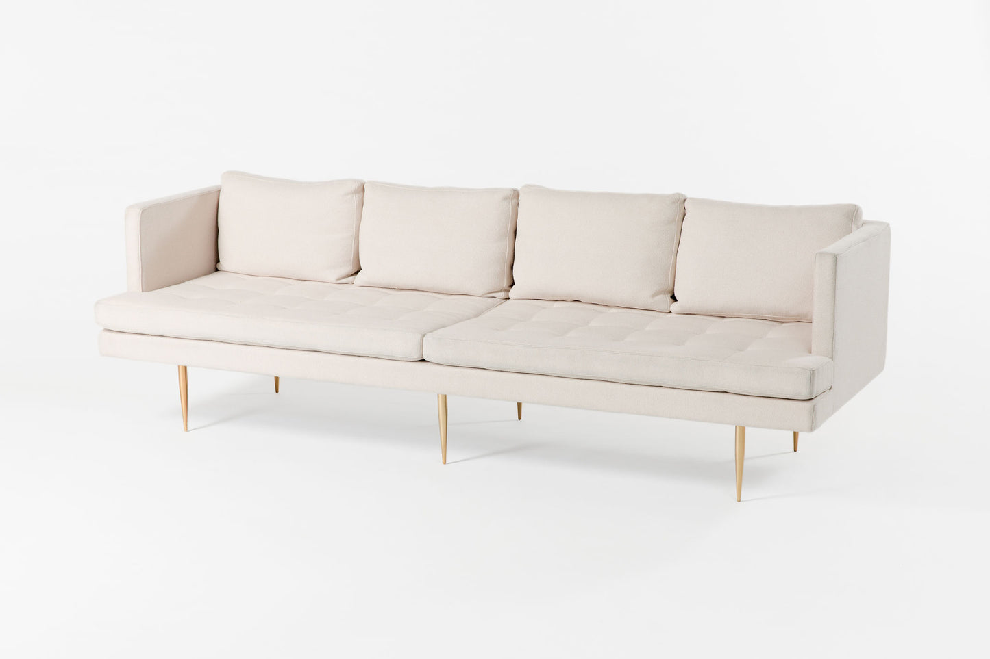Cream Organic Modernism Four-Seater