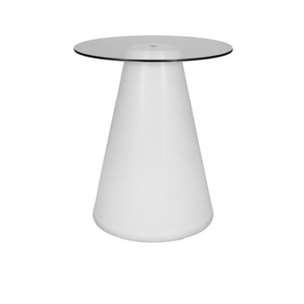Martini Hi-Boy Table - White