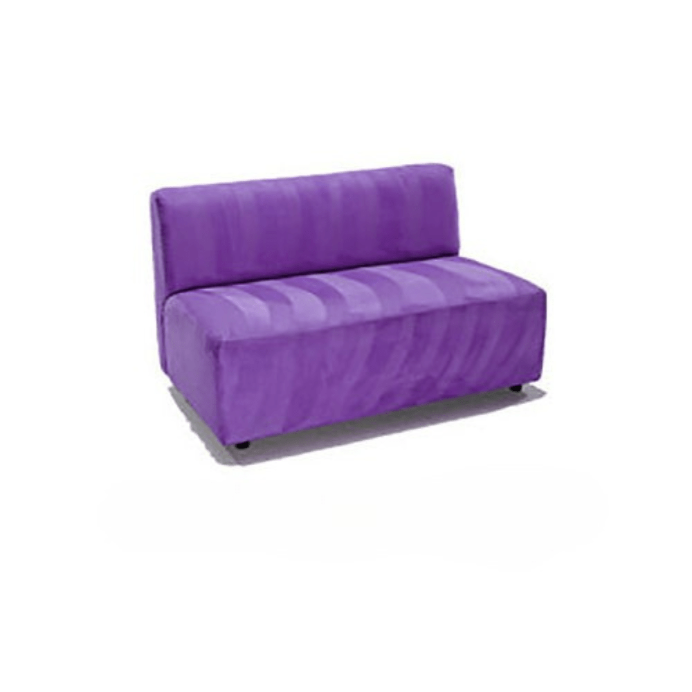 Armless Couch - Purple