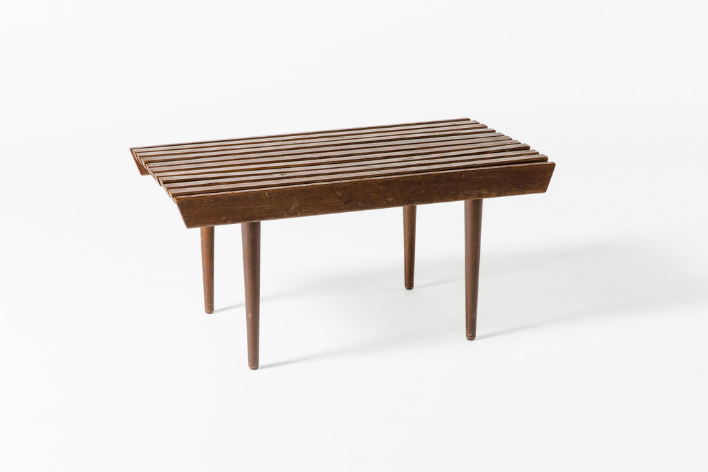 Slatted Side Table