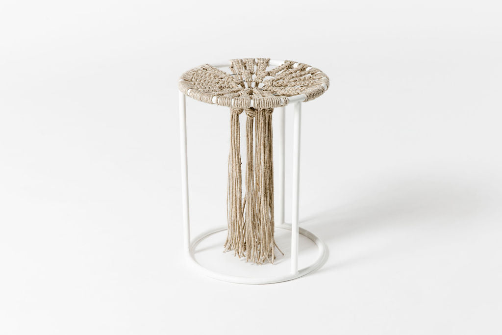 Macrame Stool