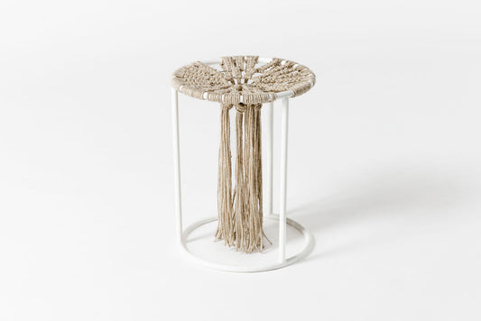 Macrame Stool