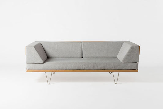 Gray Modernica Daybed with Arm Rests