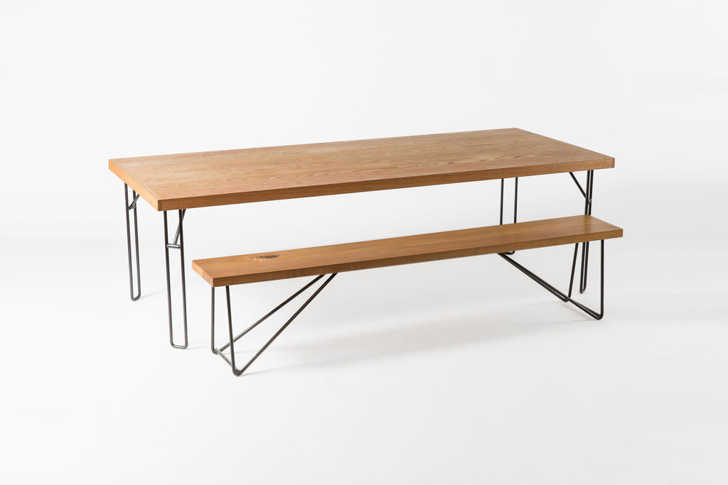 Dining Table with  Benches