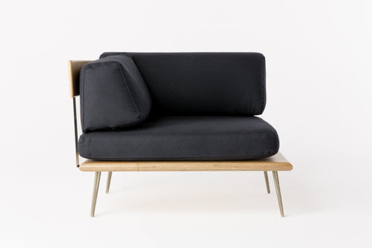 Black Modernica Corner Piece