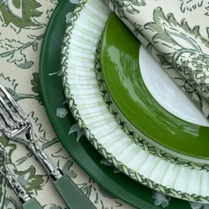 Luna Verde Salad & Dessert Plate