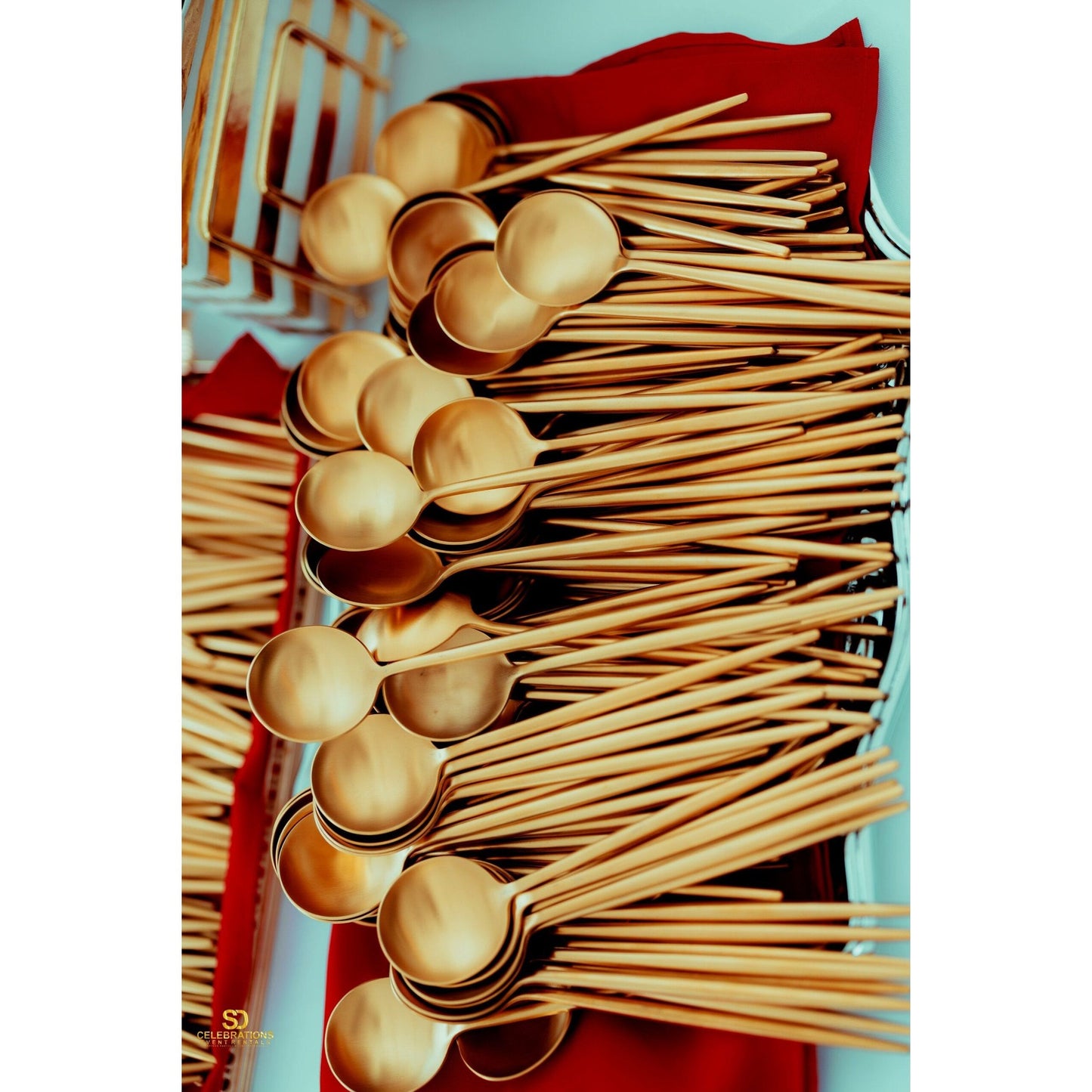 Stanless Steel Gold Flatware