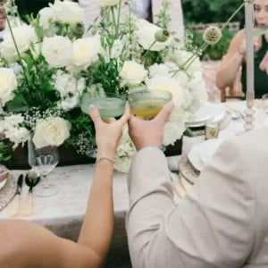 Hunter Green Water Glass Drinkware