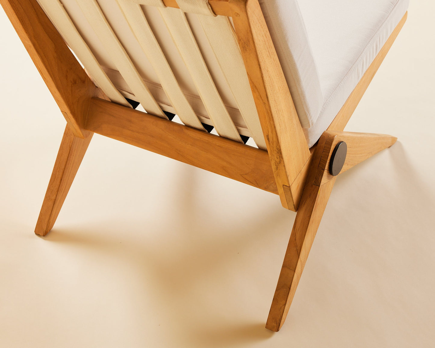 White Scissor Chair
