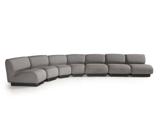 Gray Herman Miller Modular Sofa