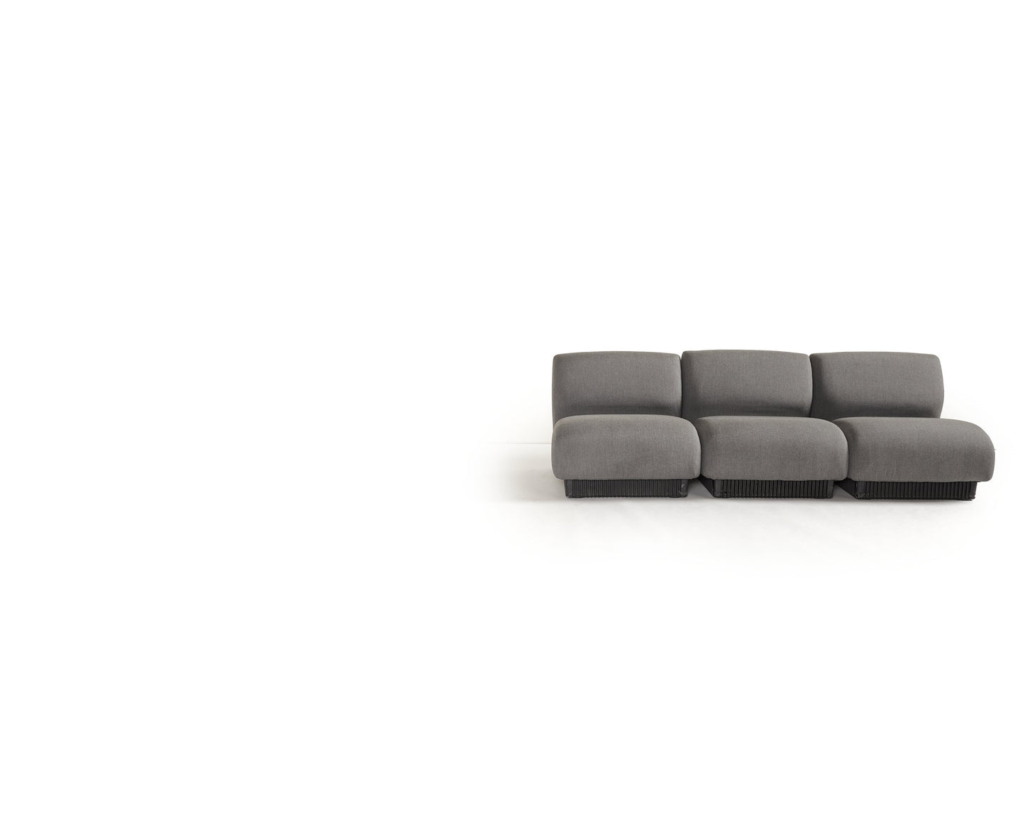 Gray Herman Miller Modular Sofa