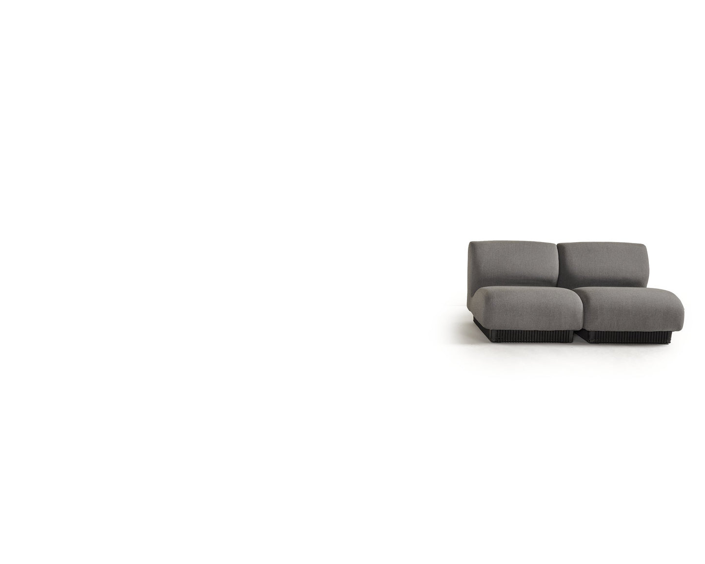 Gray Herman Miller Modular Sofa