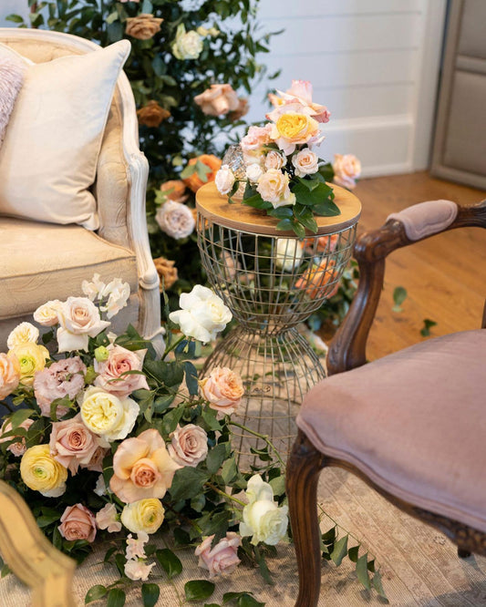 Hourglass Cage Side Table 