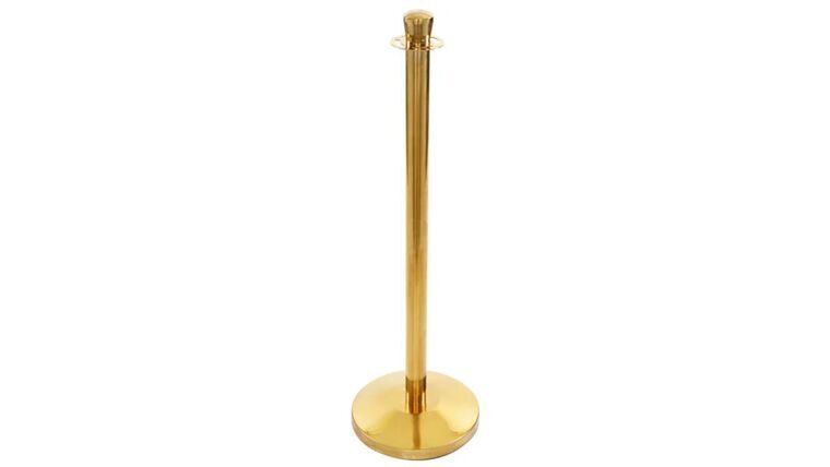 Stanchion Post - Gold - 40" Height