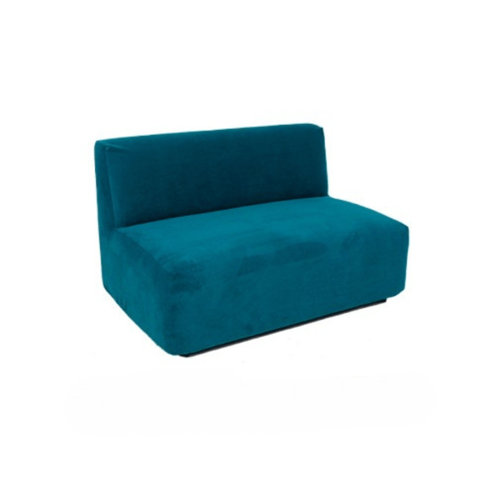 Armless Couch - Teal