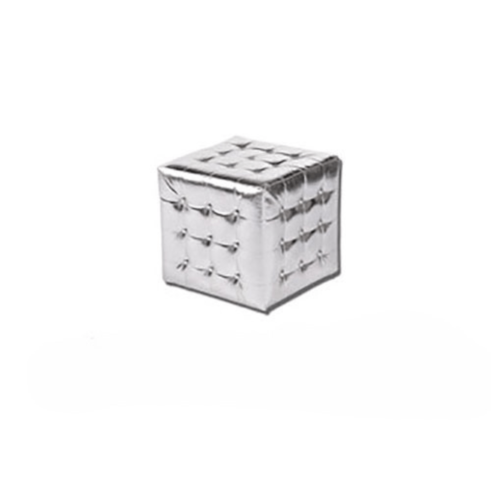 Jewel Cube Seat - Silver