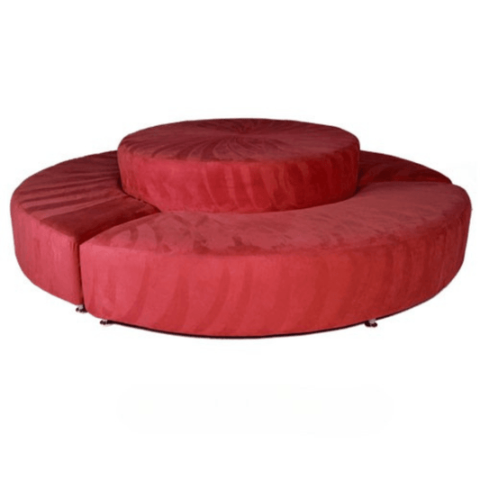 Round Settee - Red