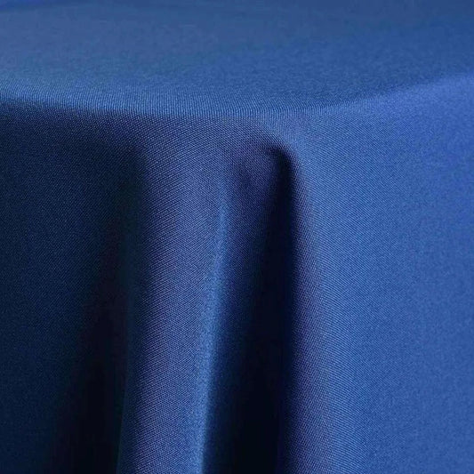 Navy Blue Poly Poplin Linens