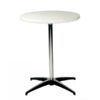 Pedestal Table 24 - White