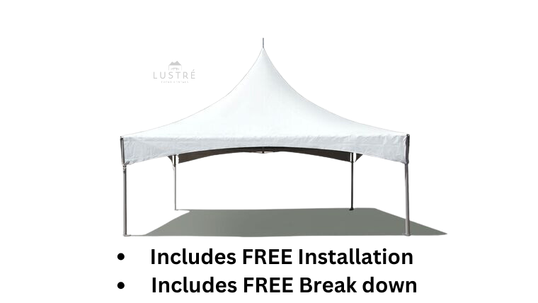 20'x20' High Peak Frame Tent / Canopy