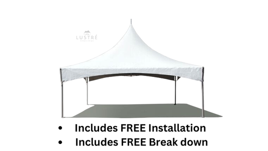 20'x20' High Peak Frame Tent / Canopy