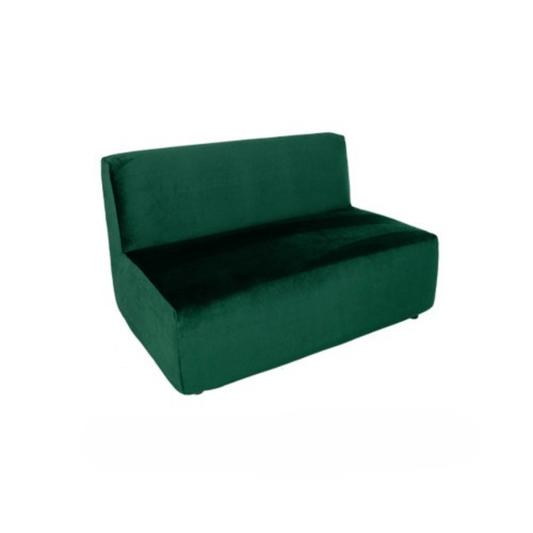 Armless Couch - Green