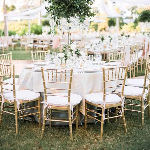 Wooden Gold Chiavari Chair