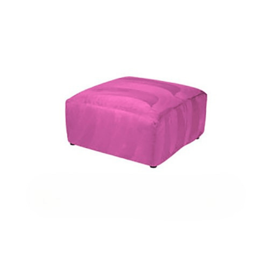 Square Ottoman - Pink