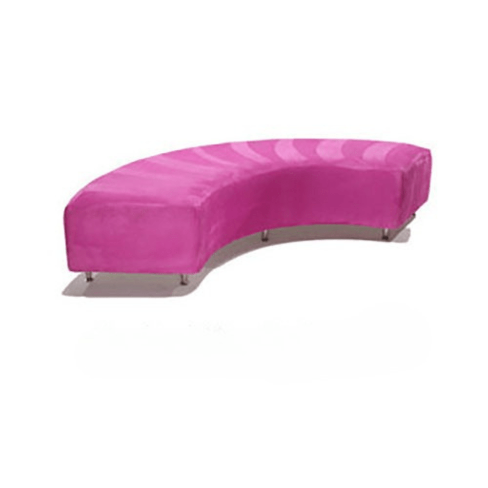 Curved Bench - Pink 