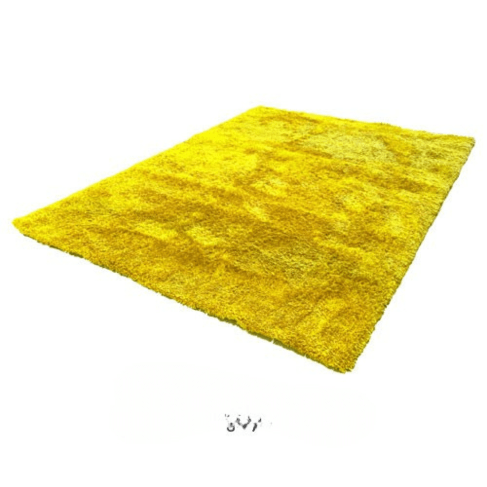 Shag Area Rug - Yellow
