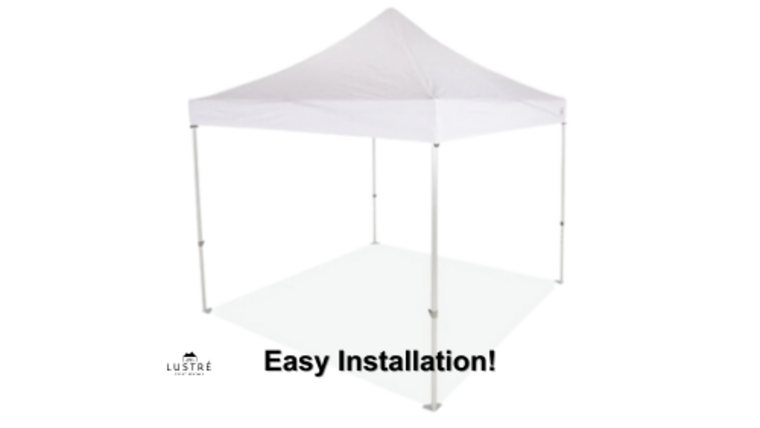 Pop-Up Tent - 10'x10' White