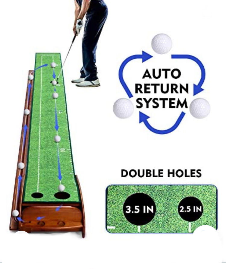 Putting Green with Ball Return - Mini Golf / Golf Practice