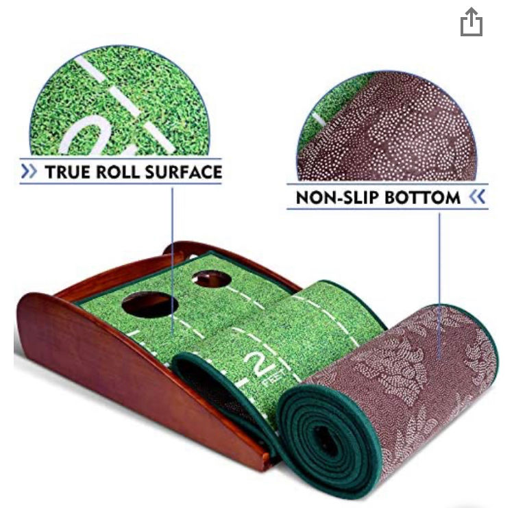 Putting Green with Ball Return - Mini Golf / Golf Practice