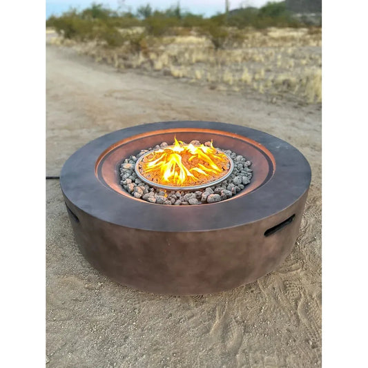 Copper Fire Table