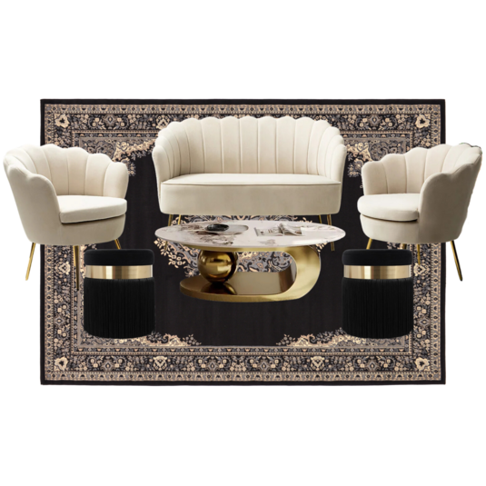 Roaring 20's Lounge Setup