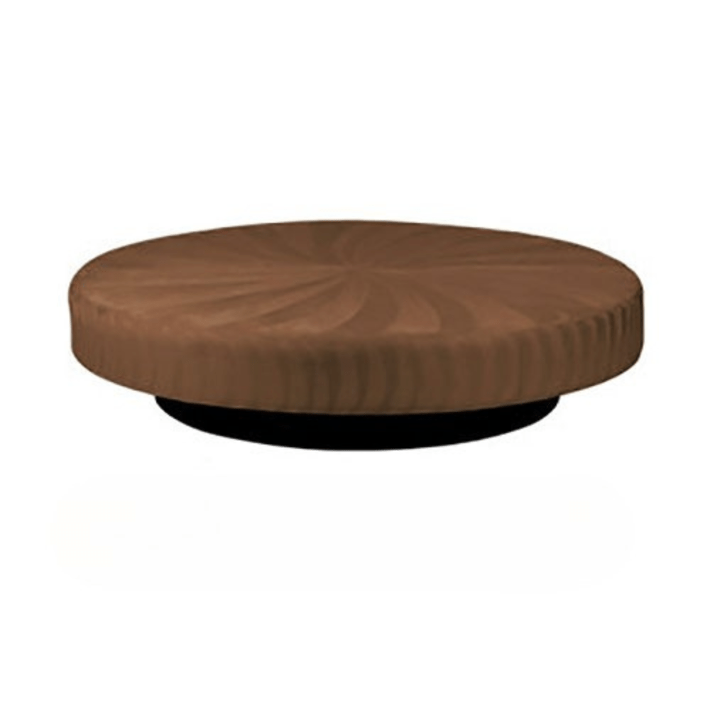 Round Bed - Brown